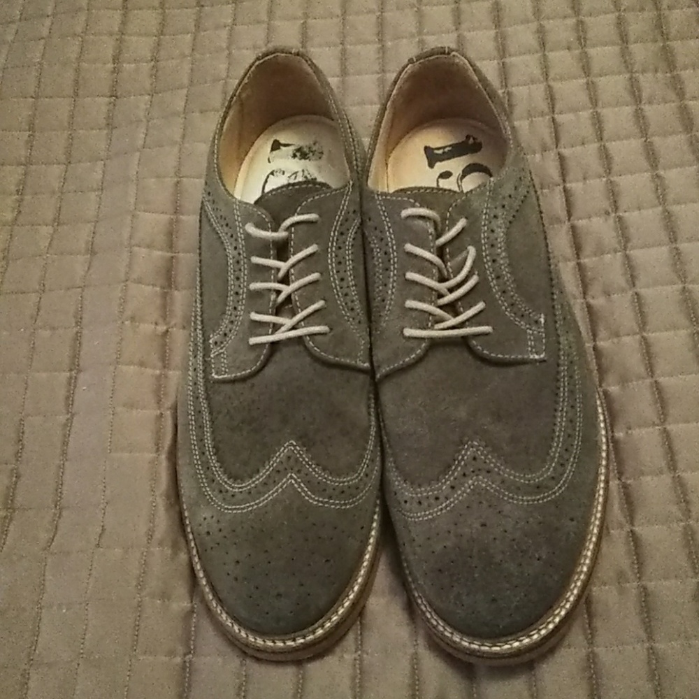 Nordstrom Mens 1901 Suede Oxfords